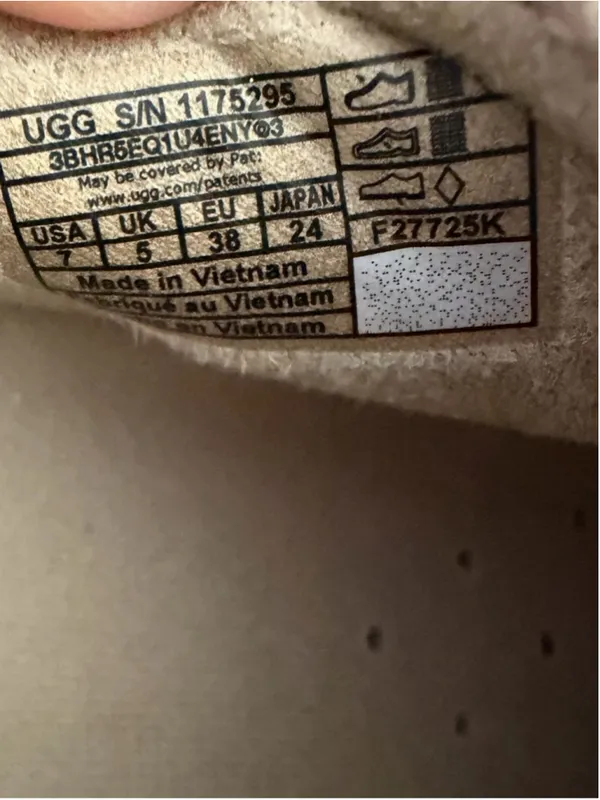 Ugg NEW Women's GoldenGlow Canvas Clog Size 7 #267002 - Image 5