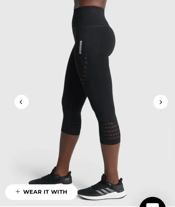 Gymshark Energy Seamless Cropped Leggings - Image 5