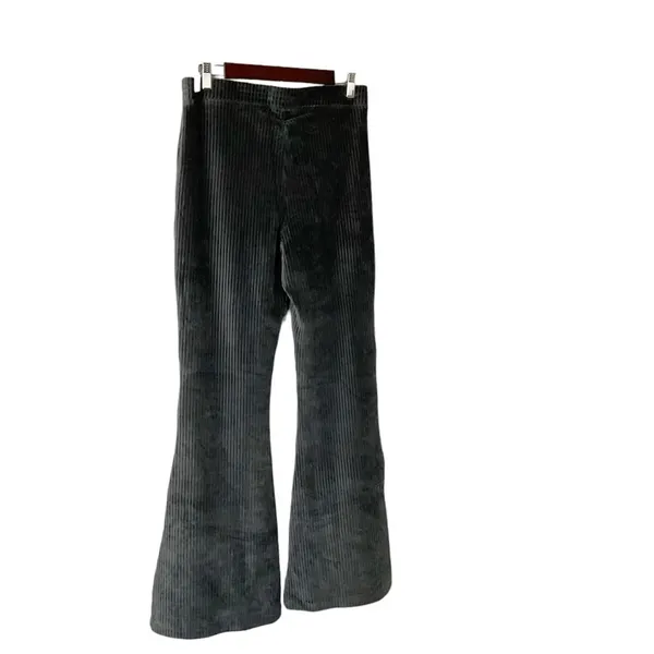 Aerie Ribbed‎ Knit Flare Leg Soft Legging Pants Size Large - Image 6