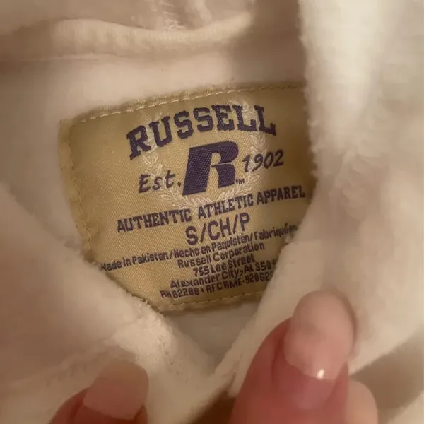 Russell Athletic Univ of Missouri Mizzou retro designed Hoodie Wms sz Sm - Image 4