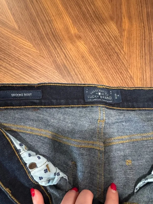 Lucky Brand Jeans Brooke Boot Size 8/29 - Image 2