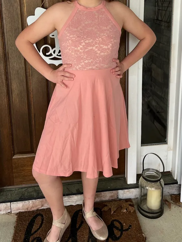 Amazon Pink formal dress - Image 3