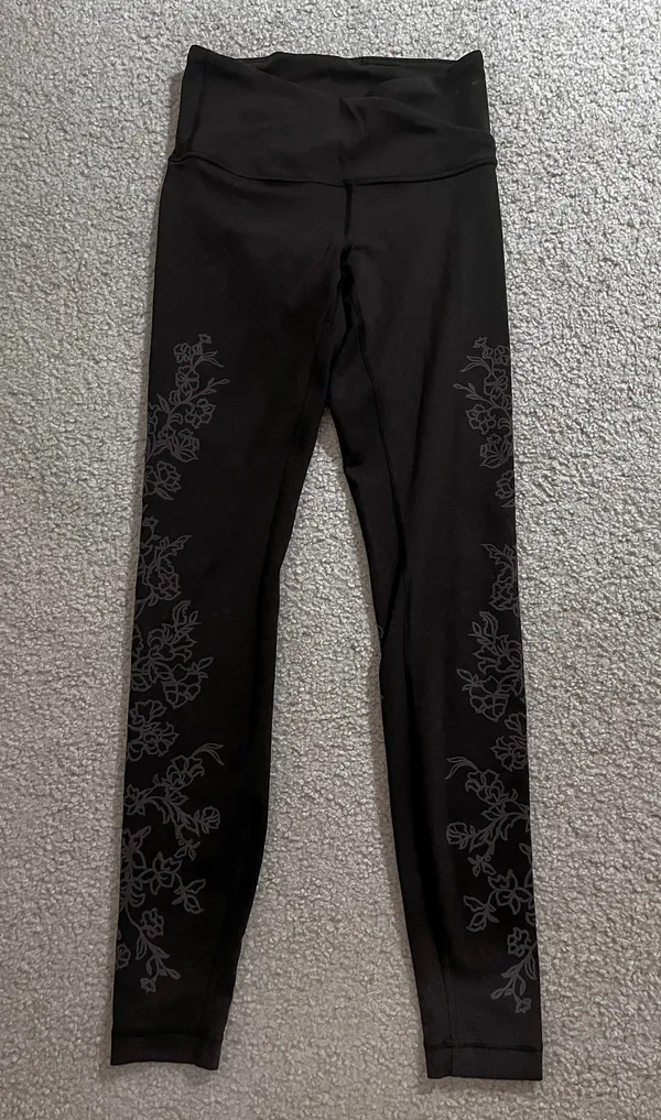 Lululemon Always On HR Tight Flocked Legging - Image 2