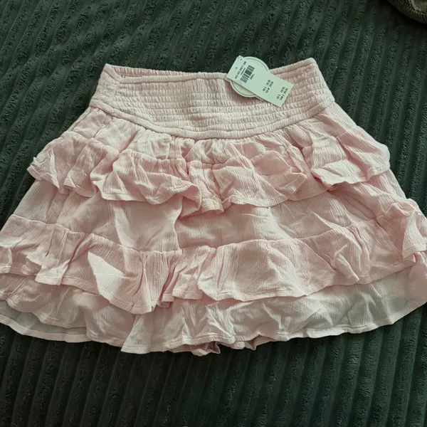 Hollister Pink Ultra High Rise Mini Skirt - Image 3