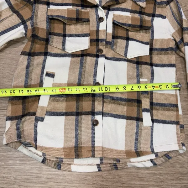 Love Tree Multicolored Button Up Jacket Size Medium - Image 9