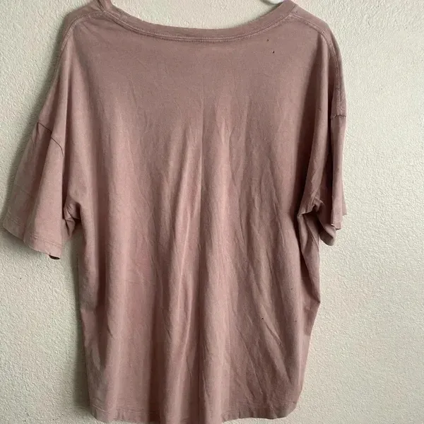 🆕NWOT Aerie Distressed Vintage Rainbow Print Oversize Tee L🆕 - Image 3