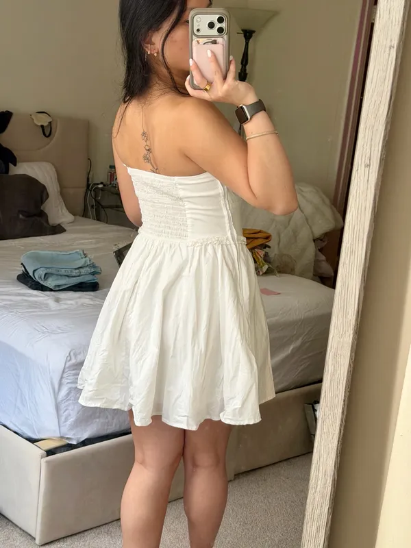White Dress Francesca's - Image 3