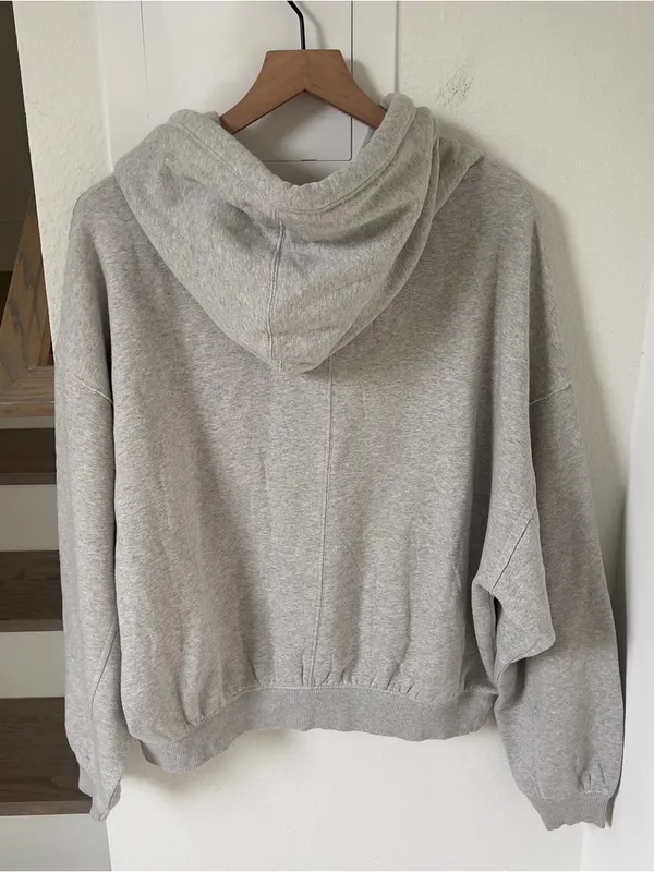 Free People We The Free Hoodie w/ Front Pocket - Gray - NWOT - Image 2