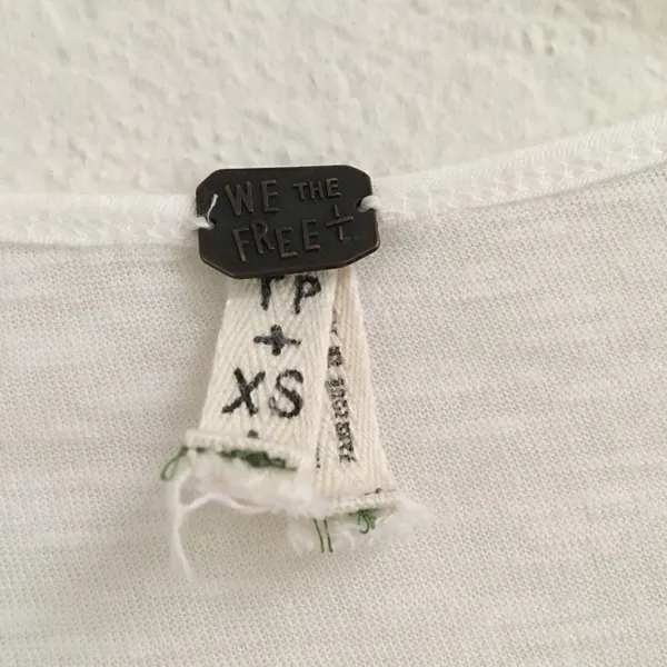 ‎Free People we the free Ivory Sunday Henley XS - Image 7