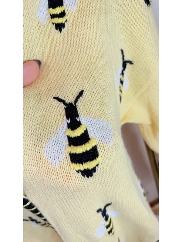 Size S Christopher & Banks Women’s Bee Cardigan Sweate - Image 4