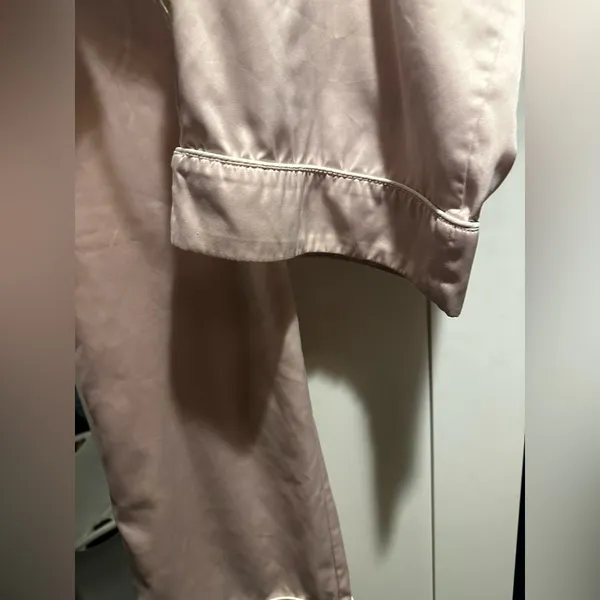 Abercrombie & Fitch Satin Sleep Pants- Blush - Image 5