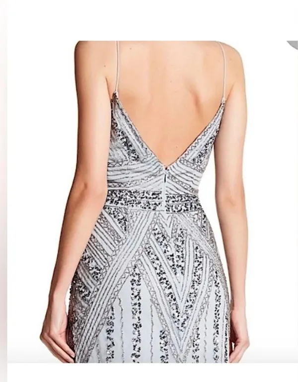 Marina embellished gown Size 4 - Image 3