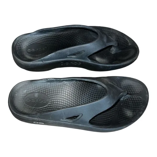 ✨Oofos Women'S Black Sz 8 Sandals✨ - Image 12