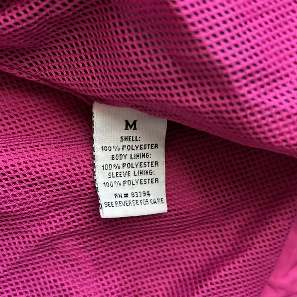 AVIA Pink Windbreaker Jacket Size M - Image 6