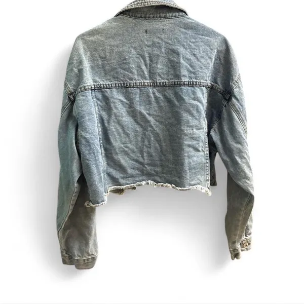SHEIN Light Blue Denim Jacket - Image 2