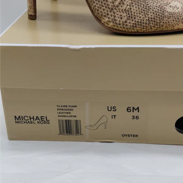 Michael Kors Womens Heels Size 6M Snakeskin Wedding Cocktail Party Evening Pumps - Image 11