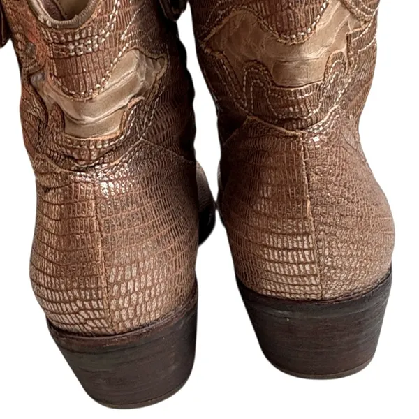 EUC Sam Edelman Leather Stevie Western Boots Size 10 - Image 5