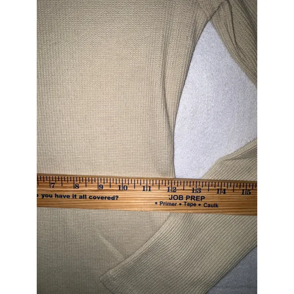 White Fox Still the One Waffle Knit‎ Long Sleeve Bodycon Mini Dress WHT FX Logo - Image 6