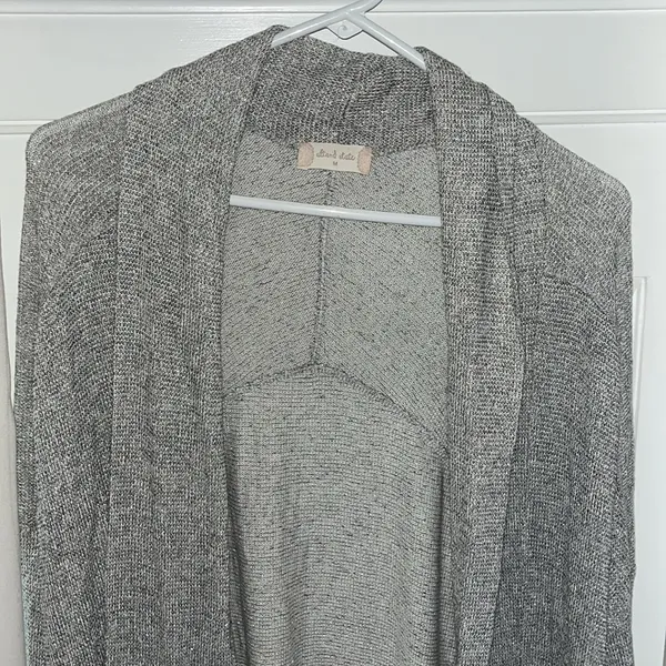 Altar’d State Gray Silver Cardigan Size M - Image 2