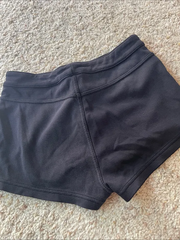 H&M Black cotton shorts size small #102 - Image 2