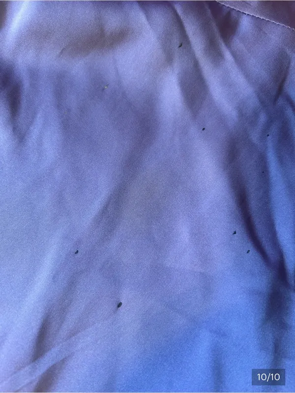 Purple Silk Halter Neck Slip Style Mini Dress Only Worn Once! PLEASE READ DESCRIPTION!!!! - Image 10