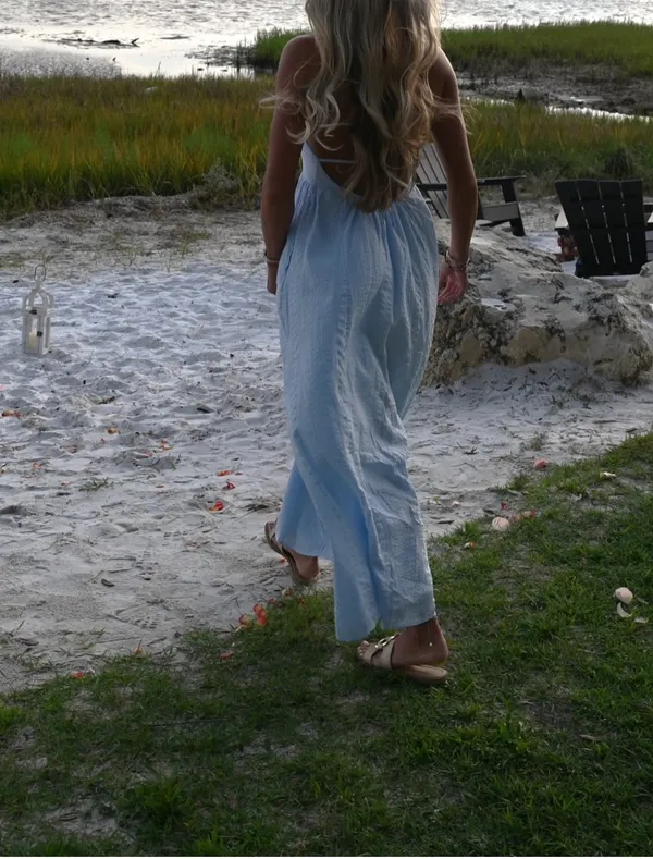 Blue maxi dress Size XS - Image 3