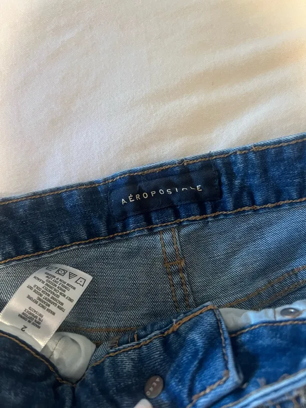 Aeropostale High-Waisted Jean Skirt - Image 3