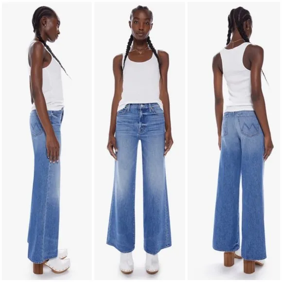 💕MOTHER SUPERIOR💕 The Tomcat Roller Jeans ~ Pretty Is As Pretty Does 30 NWOT - Image 2