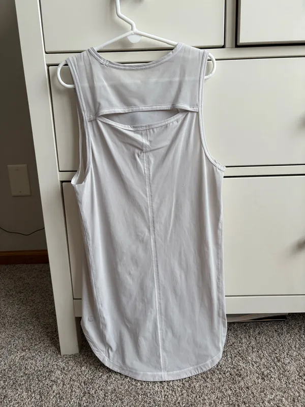 White Lululemon Tank Top - Image 2