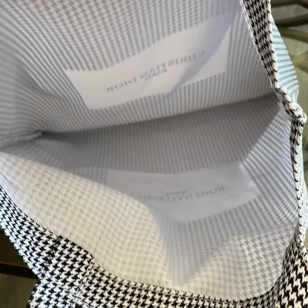 Christian Dior Beaute Houndstooth Tote Bag - Image 5