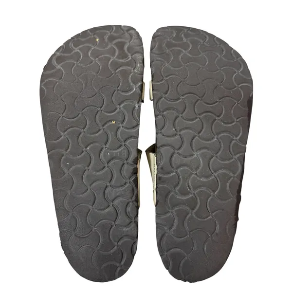 Birkenstock Womens Mayari Sandals Size 40 US 9-9.5 Birko-Flor Pearl White Brown - Image 5