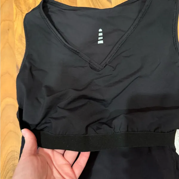 Lands’‎ end womens workout athletic performance v neck tank top medium 10-12 - Image 3