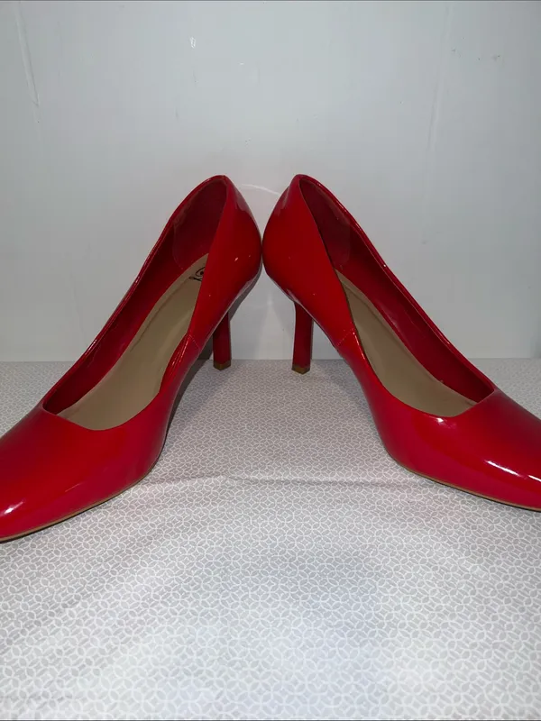“My Delicious” Stiletto Red High Heel Pumps - Image 5