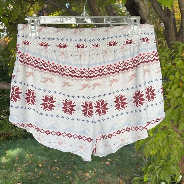 Hollister flannel winter sleep shorts M - Image 3