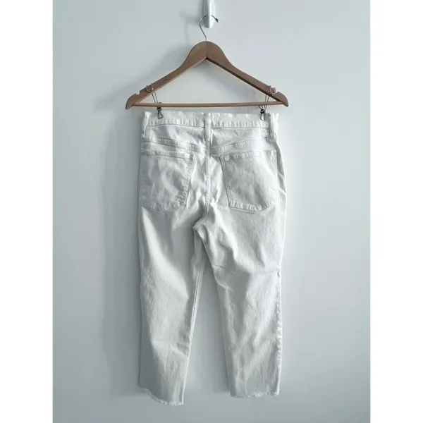 Madewell jeans size 28p 28 petite Perfect Vintage Jean in Tile White - Image 4