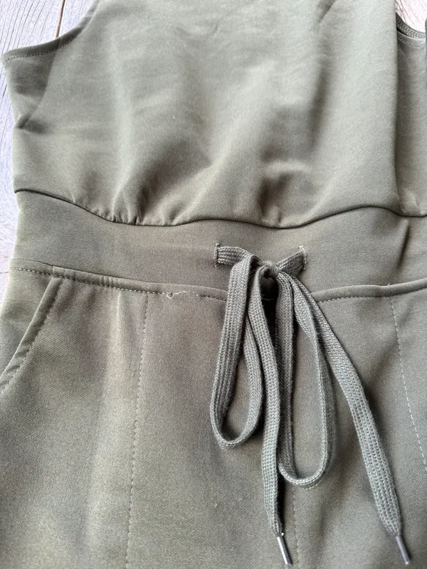 Amazon Army Green Jumpsuit - Image 4