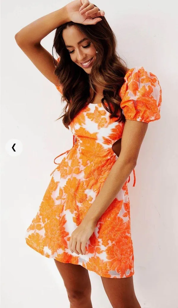 Sage And Paige Aperol Mini Dress - Image 3