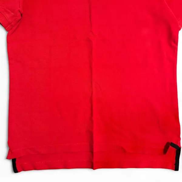 Mens Red Polo ✦ Open To All Offers ✦ Bundle Measurements: Used Excellent Condition Mens Express Classic Red and Black Custom Fit Size Small ——— TAGS ——— #Express #Casual #Polo #Y2K #Formal - Image 3