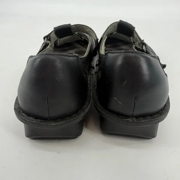 Alegria Pesca Black Leather Fisherman Mary Jane‎ Shoes Womens Size 37 EU 7 US - Image 4