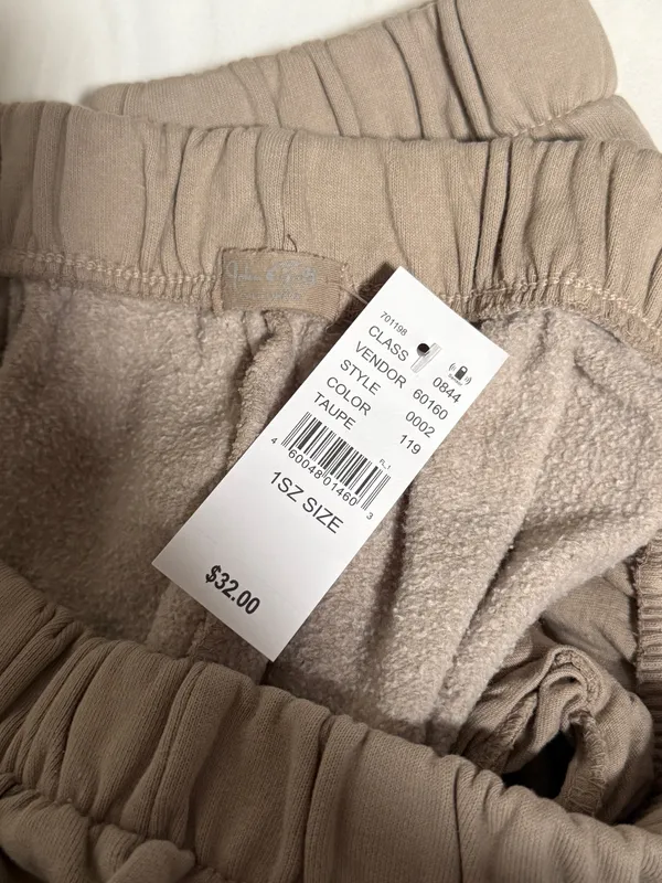 Brandy Melville Sweatpants Rosa Taupe - Image 3