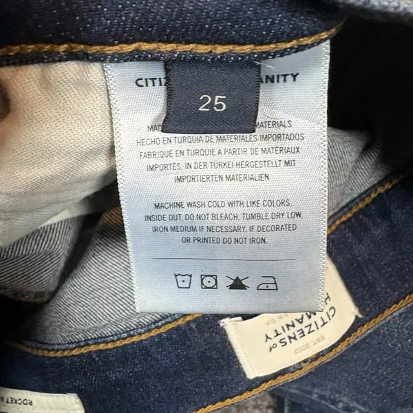 Citizens Of Humanity Rocket Ankle Mid Rise Skinny Jeans‎ Size 25 Stretch - Image 6