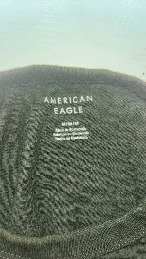 Army Green American Eagle London 77 Top - Image 2