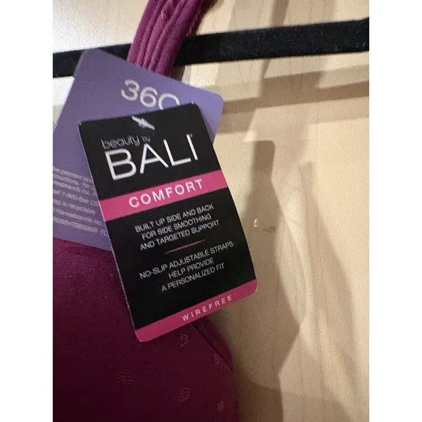 Bali 36C DF8130 Cotton Collection Wireless Bra - Image 2