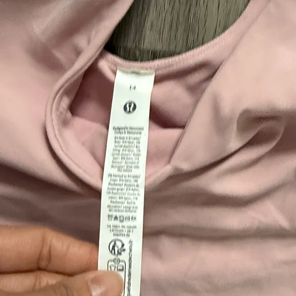 lululemon athletica Pink align Tank Top size 14 - Image 3