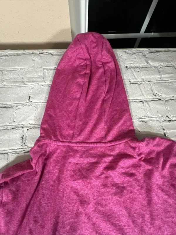 The North Face Lightweight Hoodie Women’s L Flash Dry Long Sleeve Pink Orange - Image 15