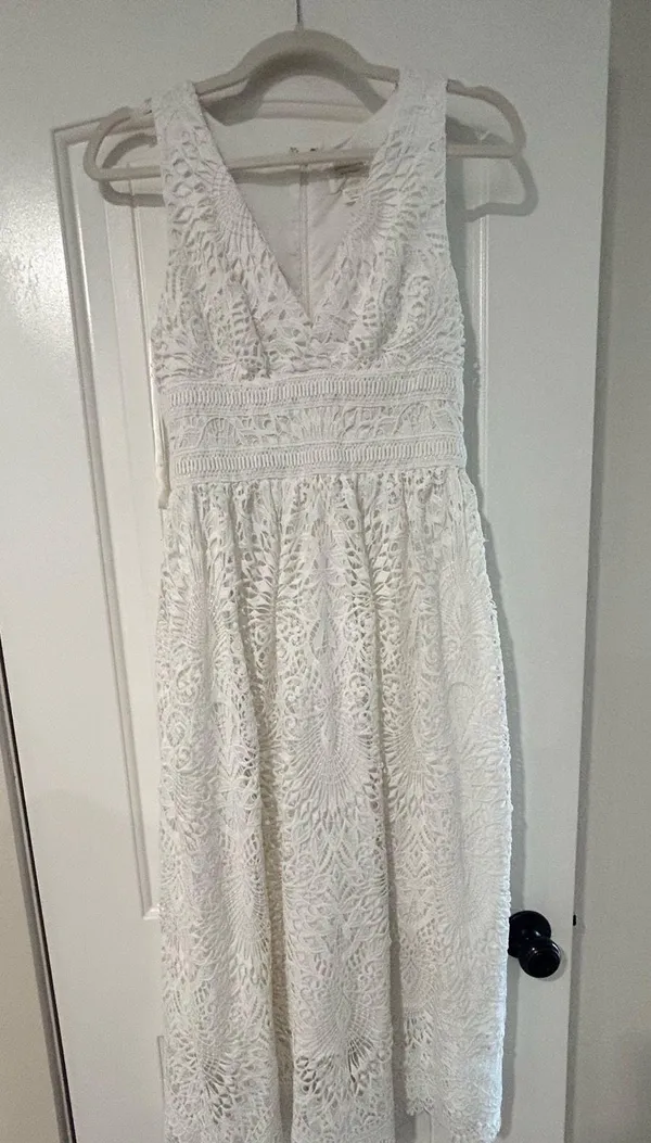Shoshanna Lace Maxi Dress - Image 5