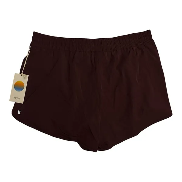 Vuori Women’s Clementine Shorts 2.0 Sz XL 2.5” Inseam Cerise New - Image 2