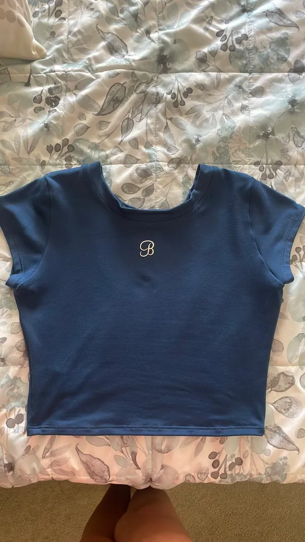 Bombshell Sportswear Navy blue top - Image 3