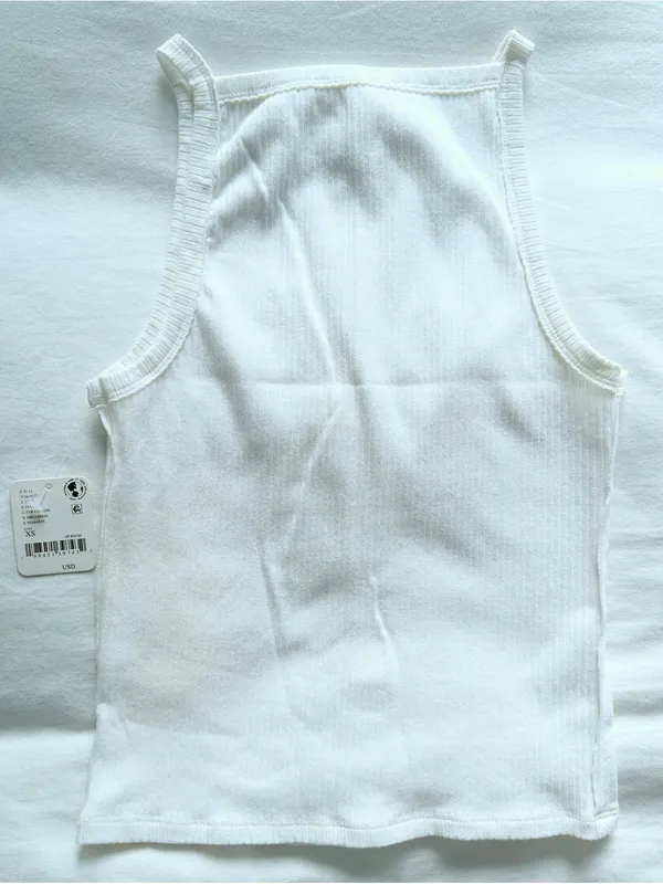NWT Free People We The Free Mia Tank - Ivory - XS - Image 10