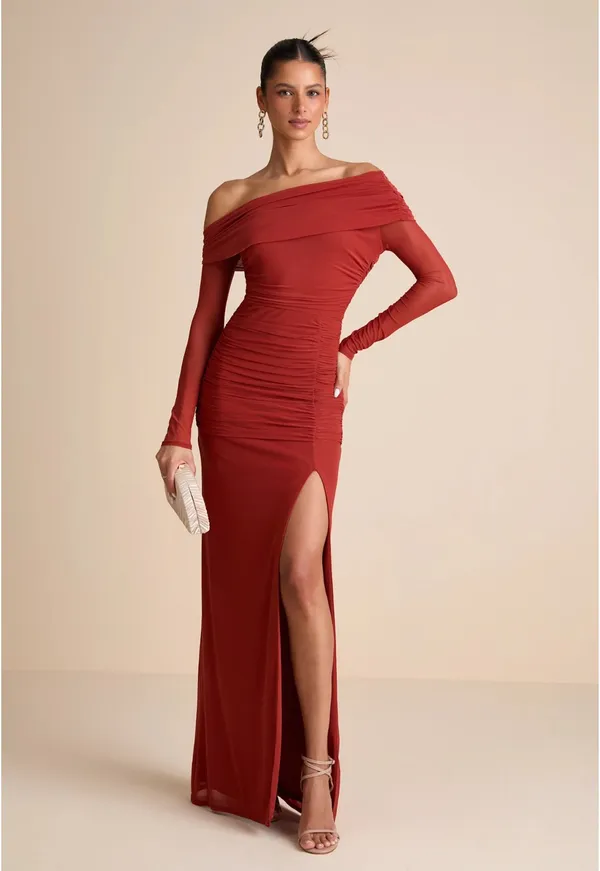 One shoulder maxi dress - Image 2